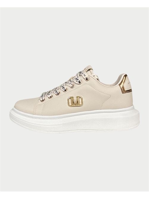 Sneakers donna Marc Ellis con logo laterale MARC ELLIS | 105HAWAICREAM/GOLD